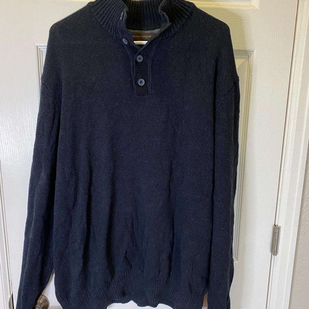 Sebastian Cooper Men’s navy blue sweater-XXL